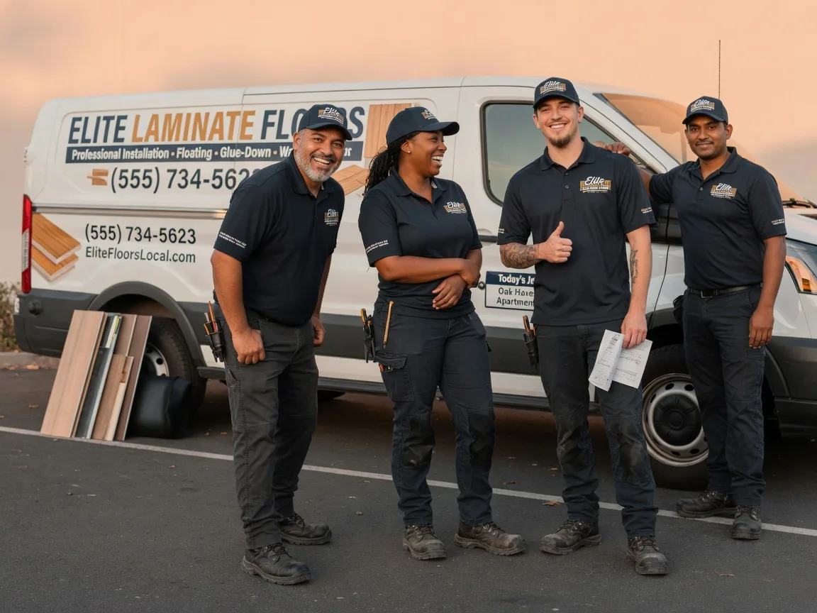 Laminate flooring installation company in Fostoria, IA